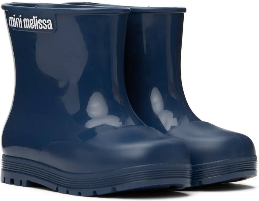 Mini Melissa Baby Navy Mini Welly Boots