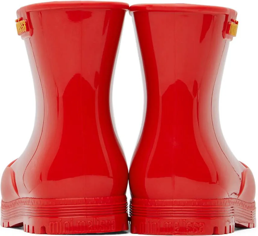 Mini Melissa Baby Red Mini Welly Boots