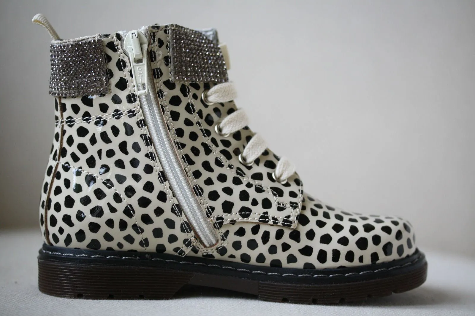 MISS BLUMARINE BABY DIAMANTE BOOTS EU 21 UK 4.5