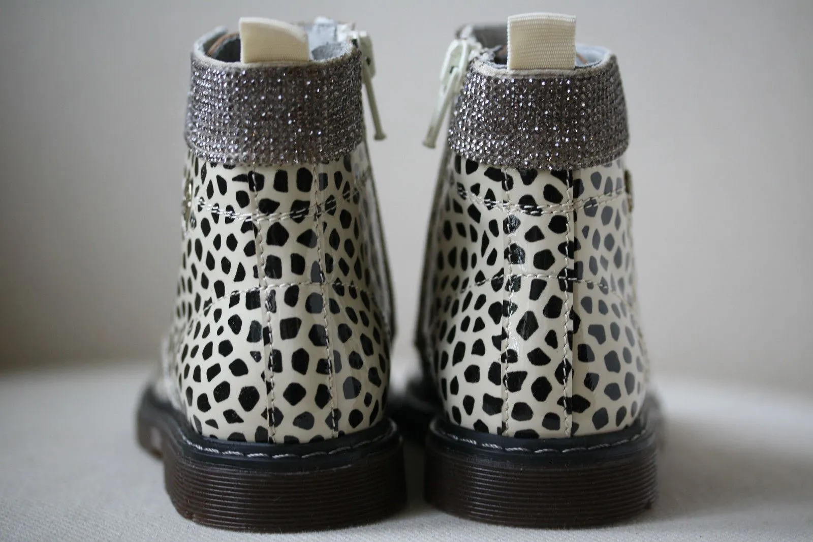 MISS BLUMARINE BABY DIAMANTE BOOTS EU 21 UK 4.5