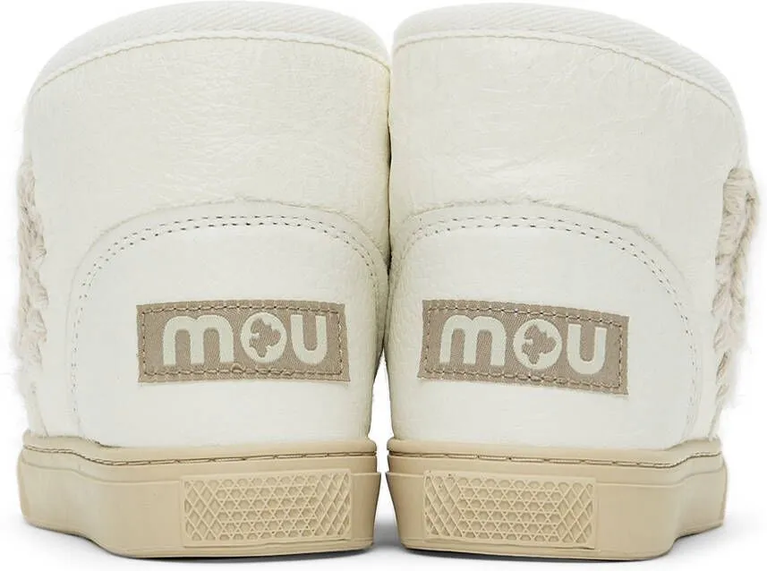 Mou Kids Off-White Sneaker Boots