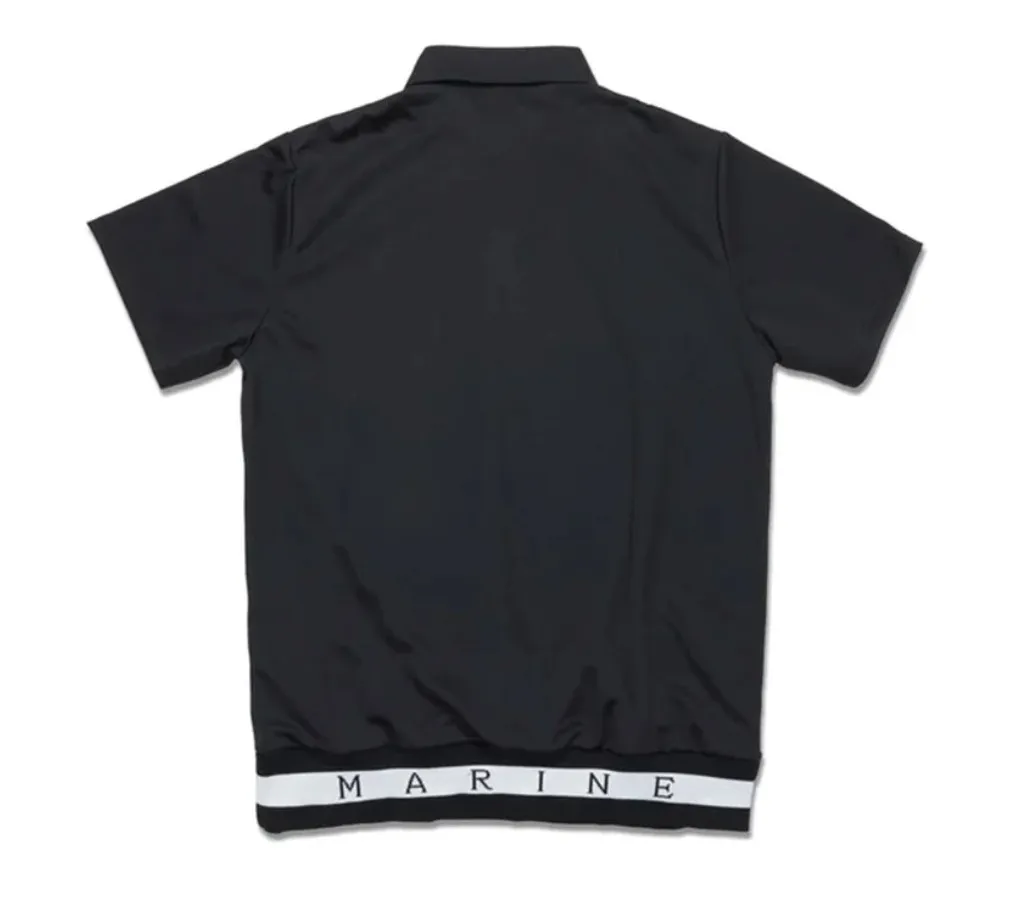 muta  |Plain Short Sleeves Logo Polos