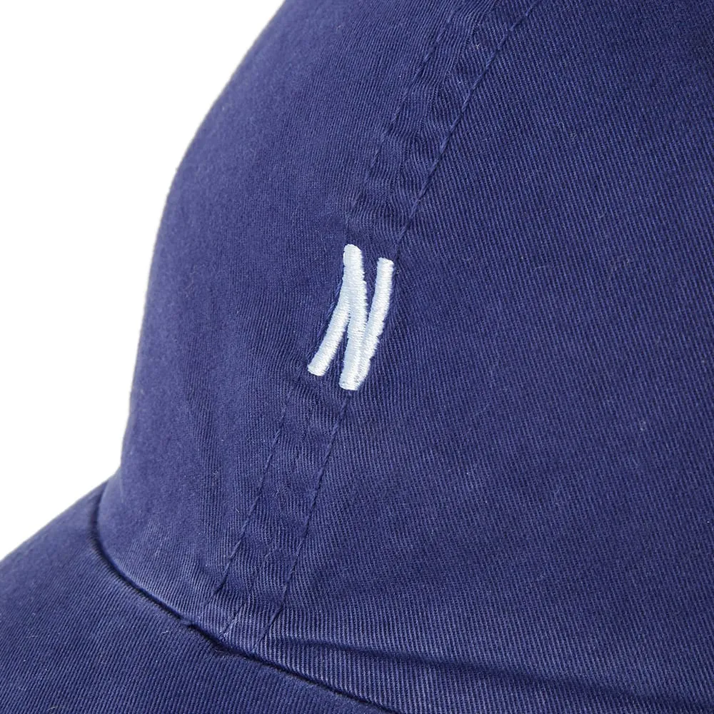 Norse Projects Light Twill Sports CapCompound Blue