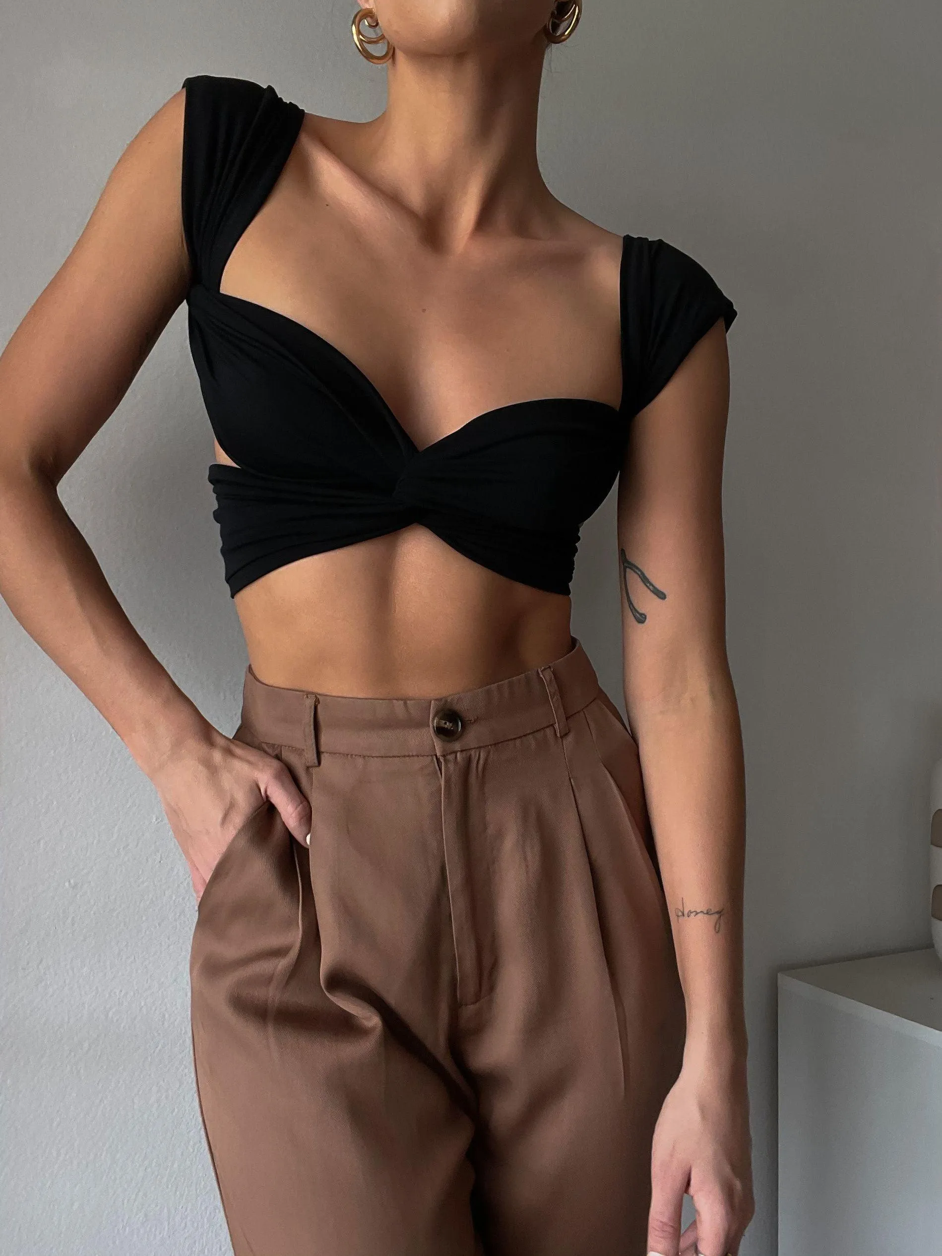 One Way Or Another Wrap Top - FINAL SALE