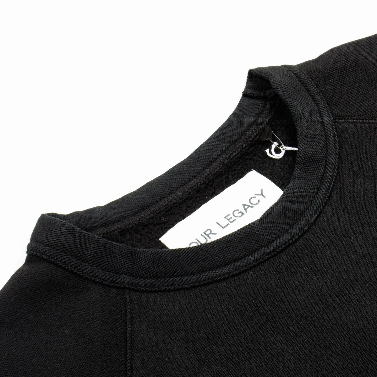 Our Legacy - 50's Great Sweatshirt - Washed Black Sweat