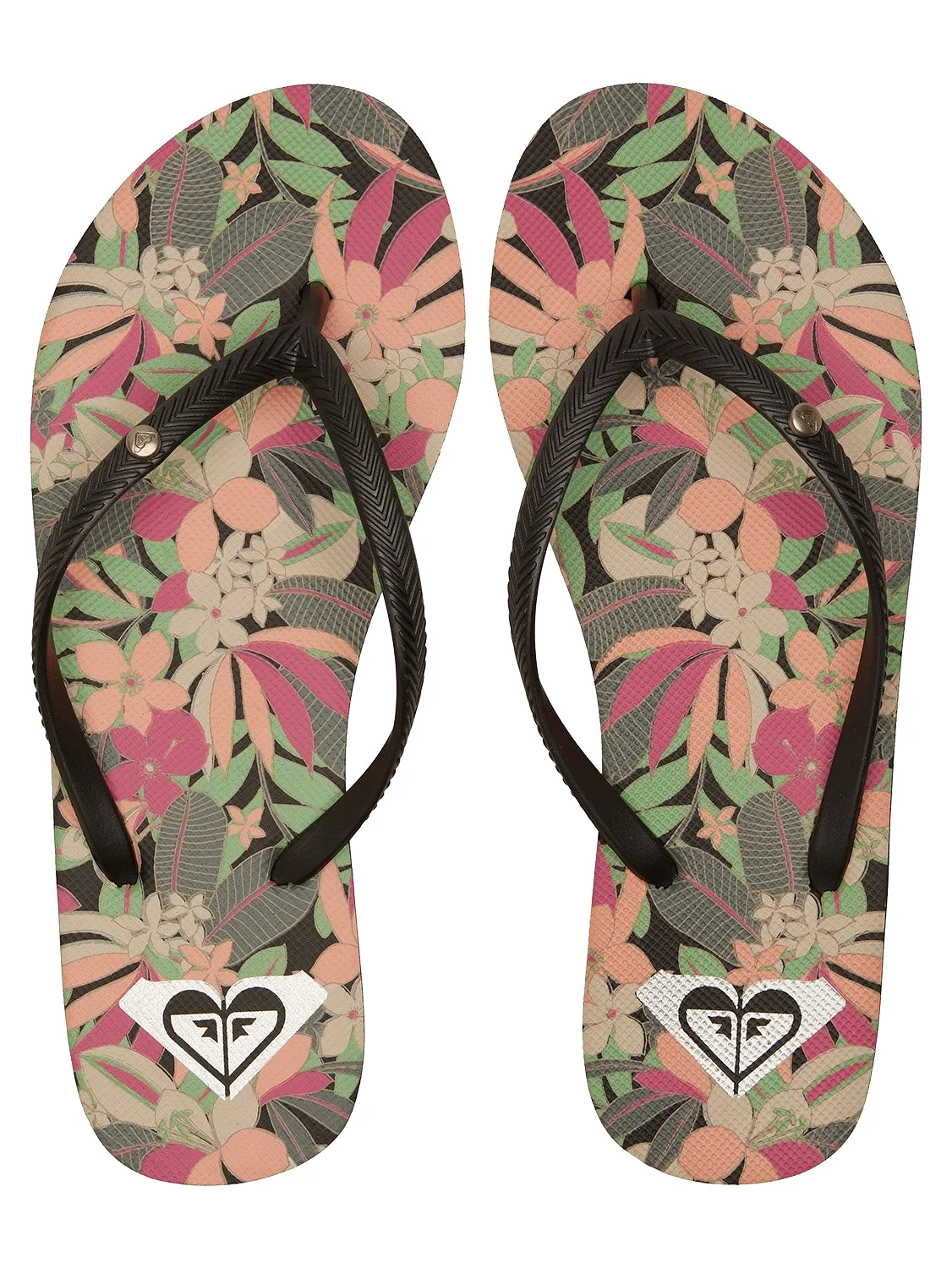 Roxy Ladies Bermuda Print Flip Flops