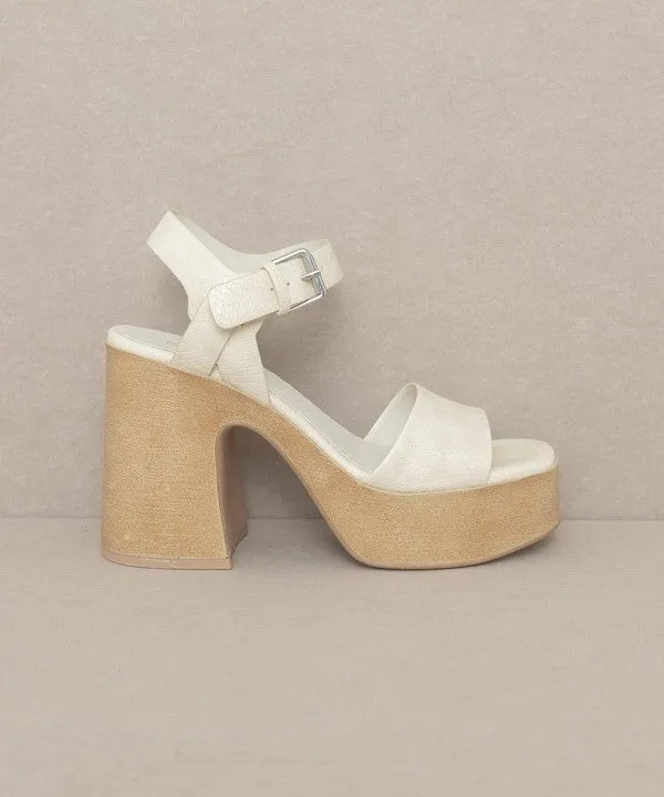 Sadie Chunky Platform Heel