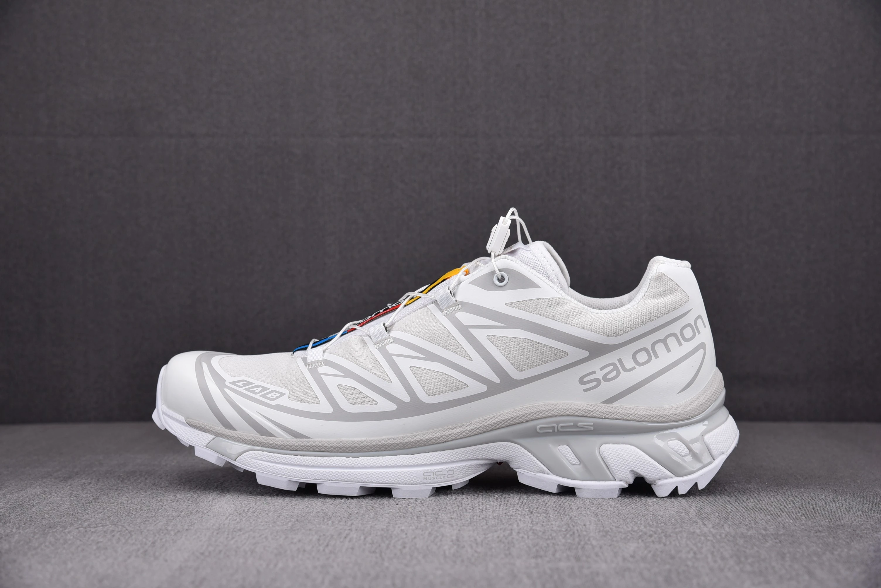 Salomon XT-6 White Lunar Rock