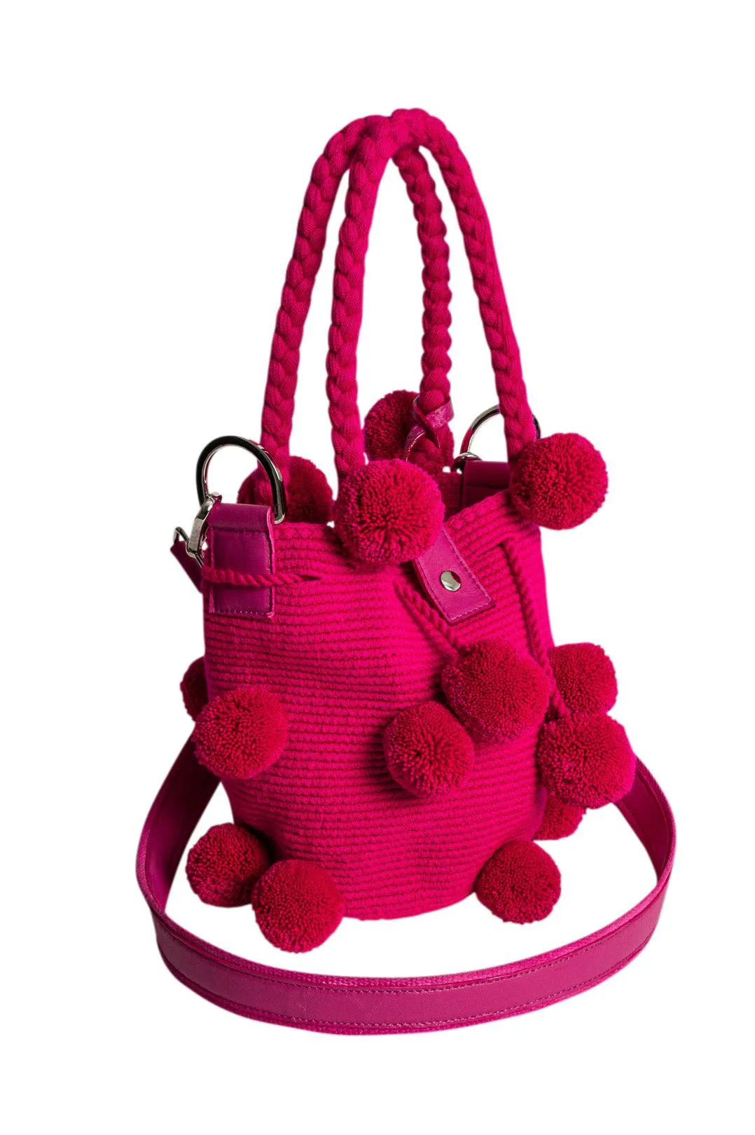 Small Woven Basket Bag