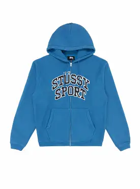 Sport Zip Hoodie Blue