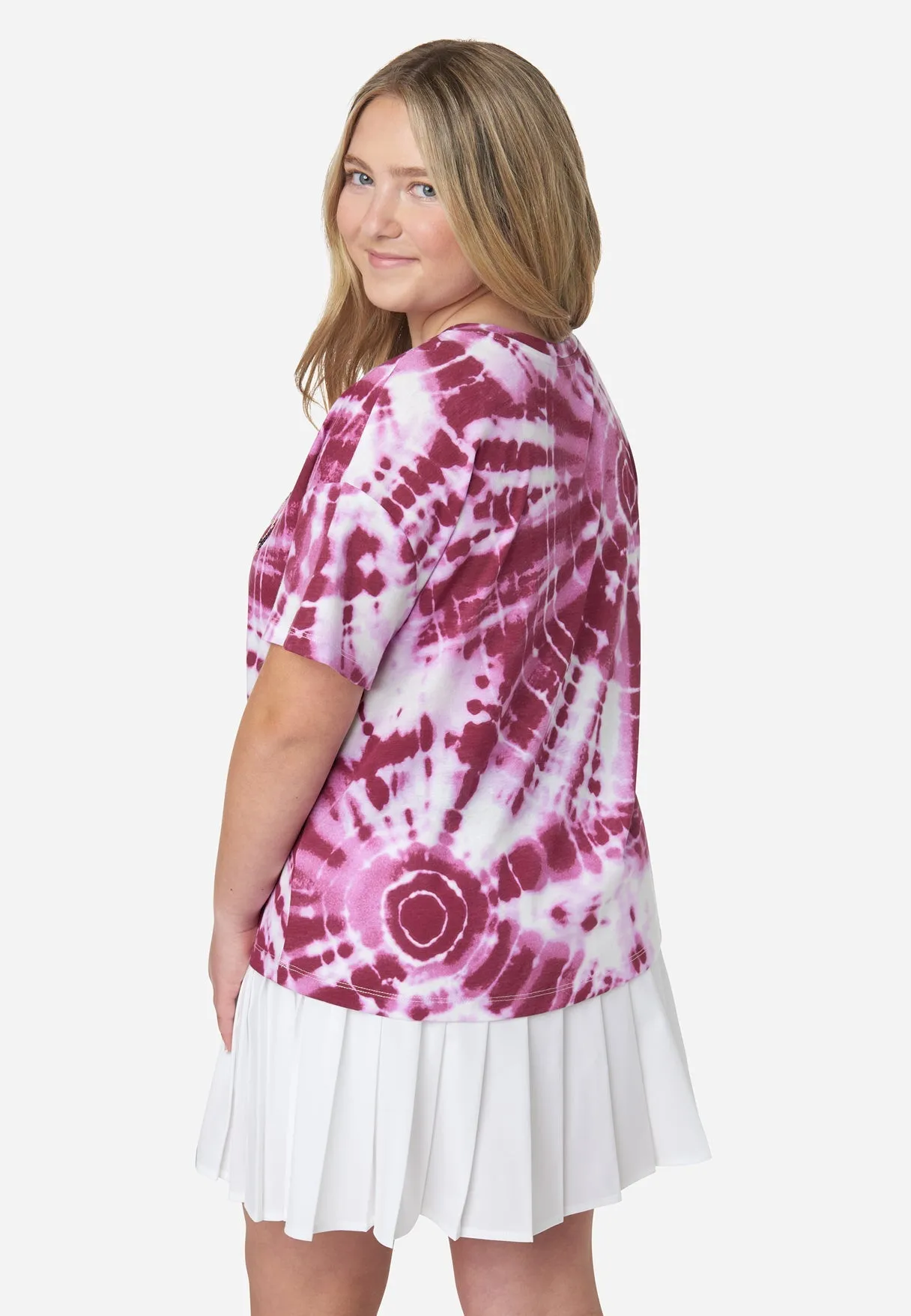 Sporty Swirl Jsport Tie-Dye Tee