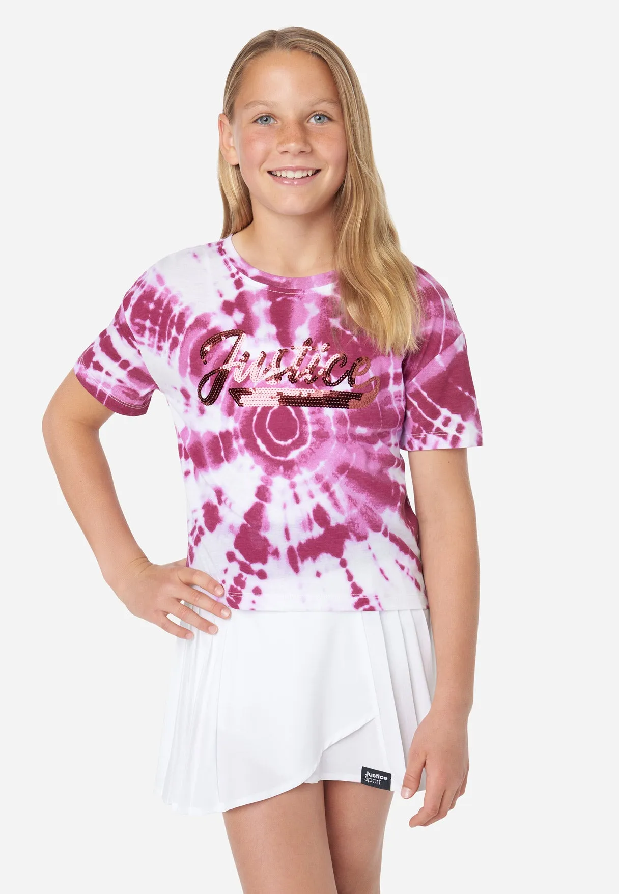 Sporty Swirl Jsport Tie-Dye Tee