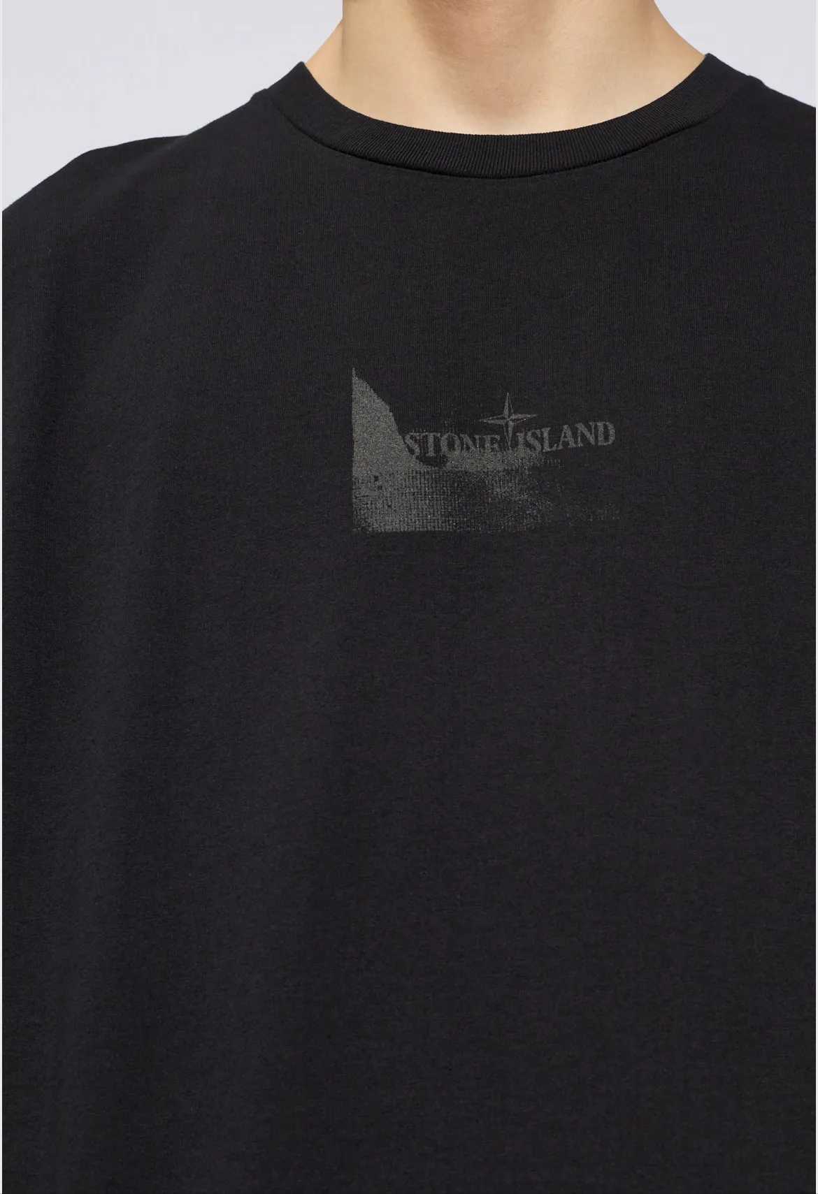 STONE ISLAND  |Crew Neck Cotton Short Sleeves Logo Crew Neck T-Shirts