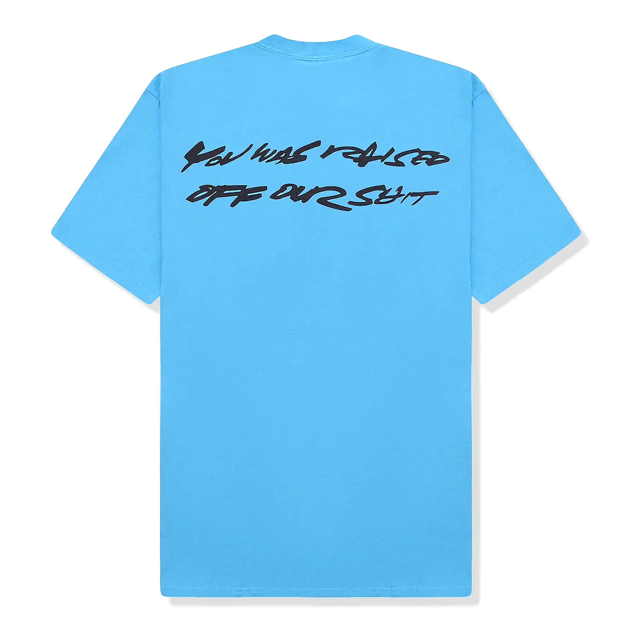 Supreme Futura Box Logo Bright Blue T Shirt