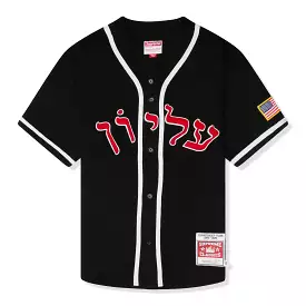 Supreme Mitchell & Ness Wool Black Baseball Jersey