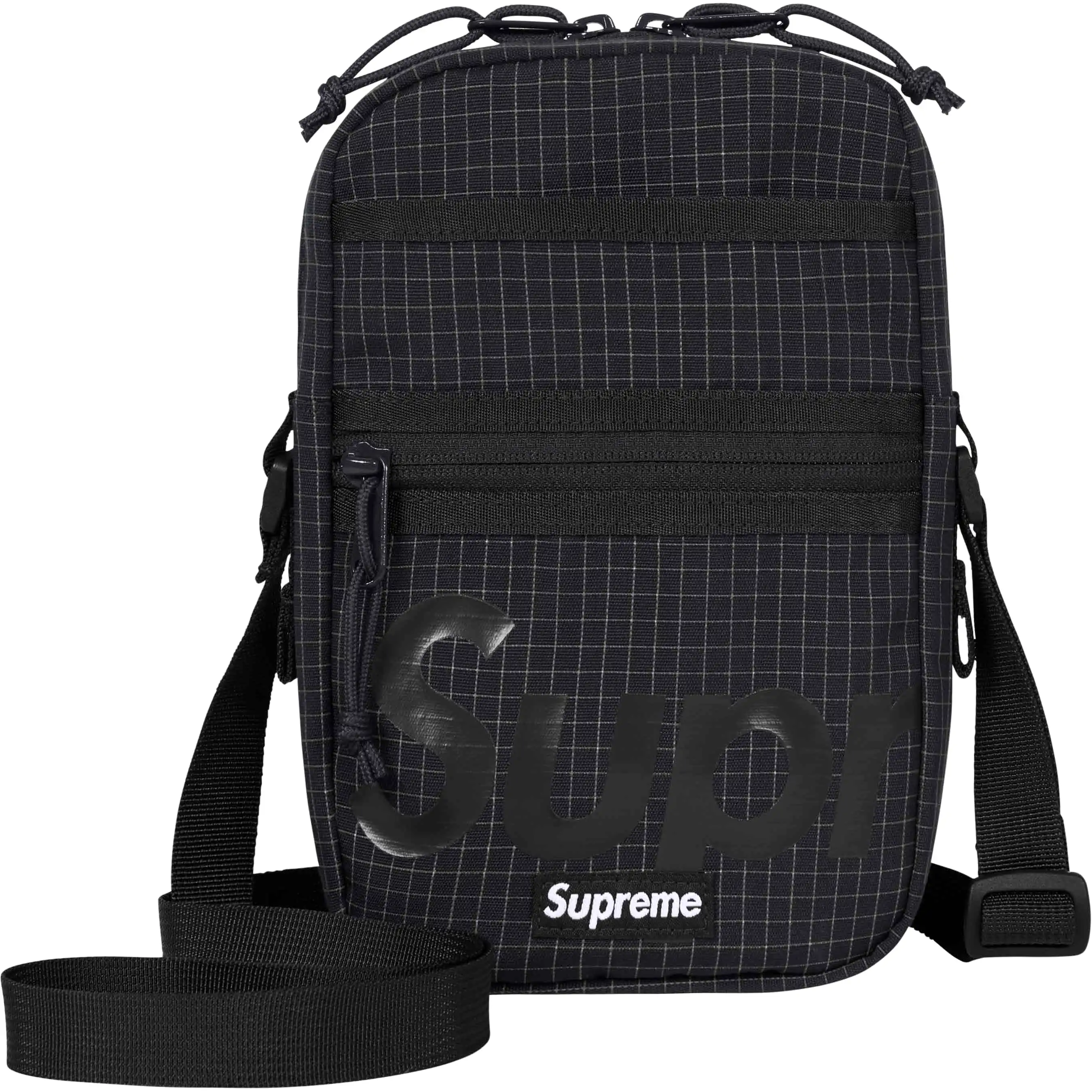 Supreme Reflective Shoulder Bag Black