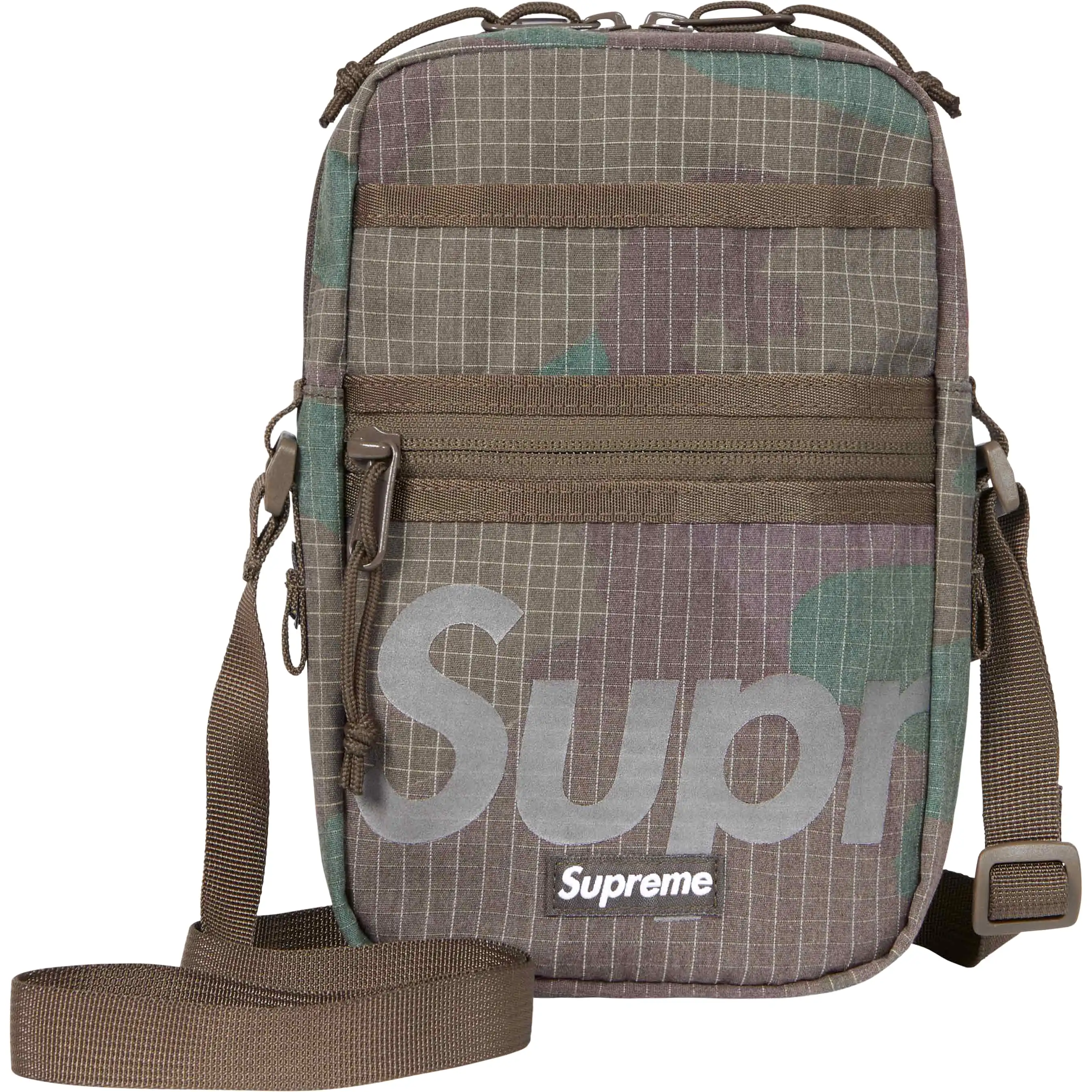 Supreme Reflective Shoulder Bag Camo