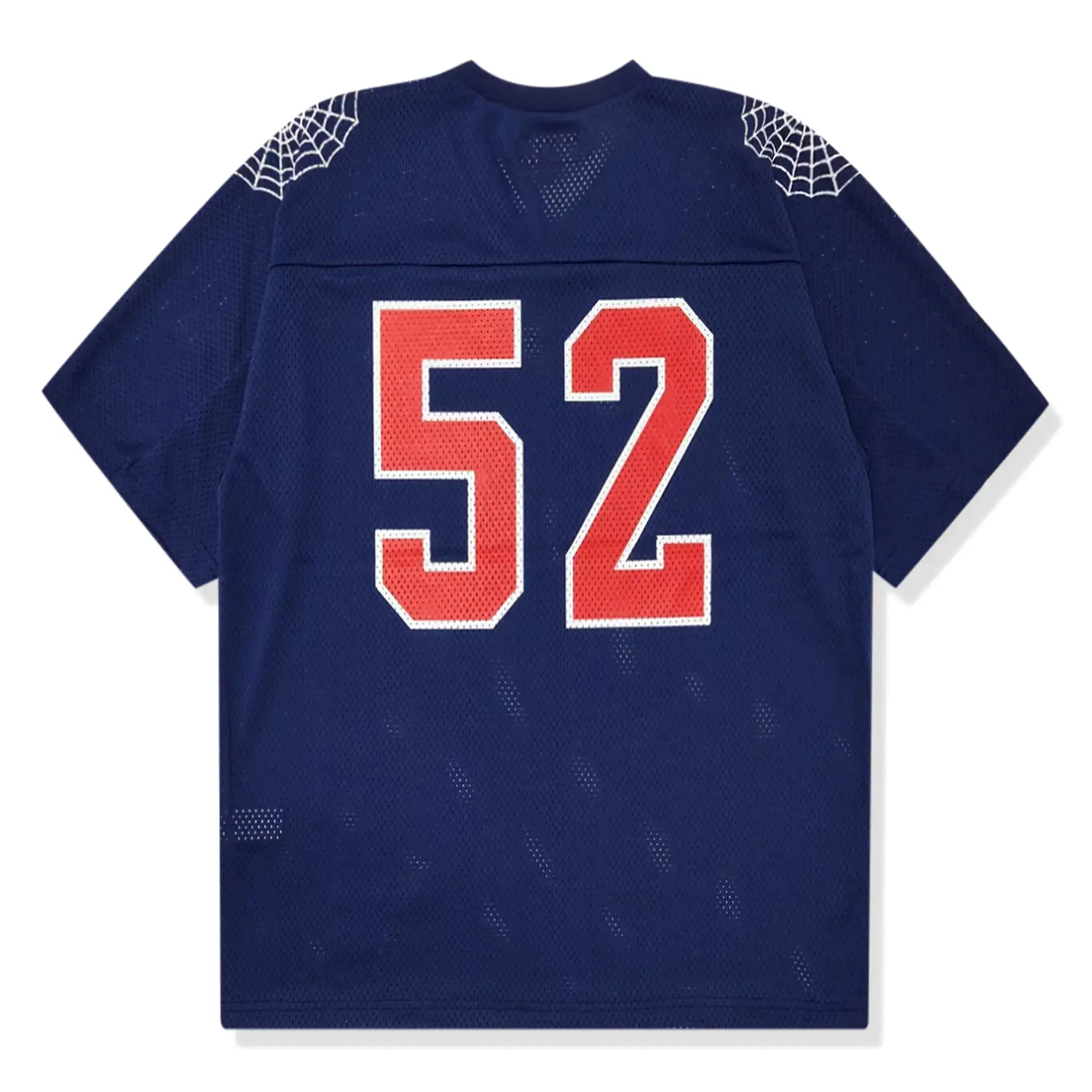 Supreme Spiderweb Navy Blue Football Jersey