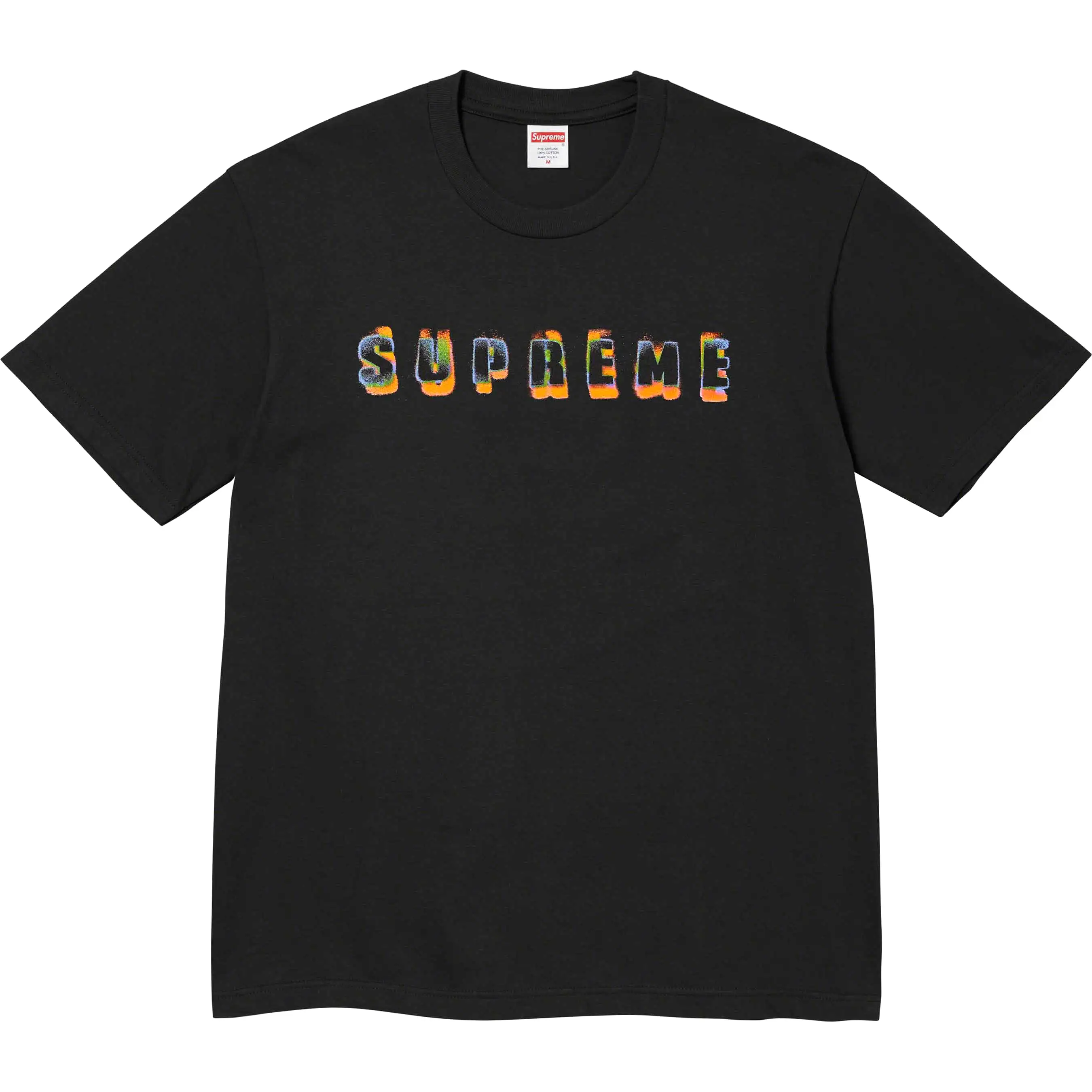 Supreme Stencil Tee Black