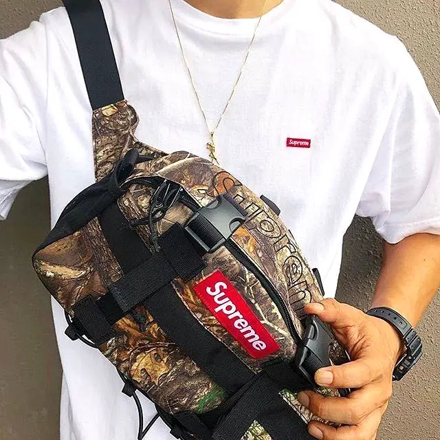 Supreme Waist Belt Bag Real Tree Camo