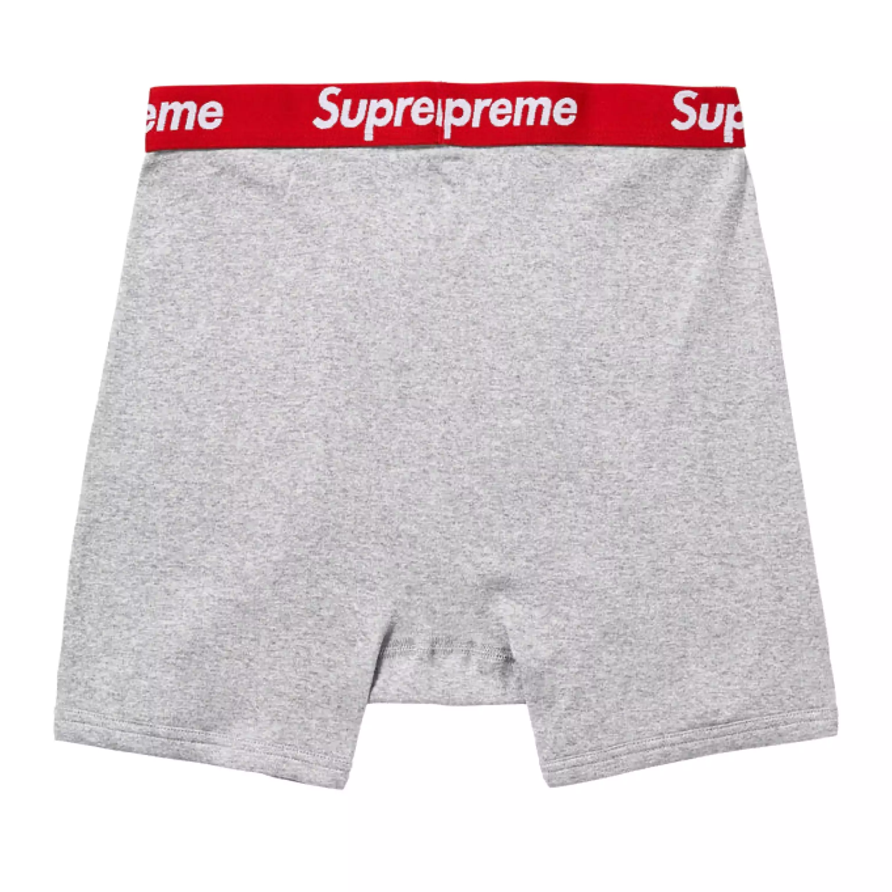 Supreme X Hanes Boxer Briefs Grey (Pack of 2)