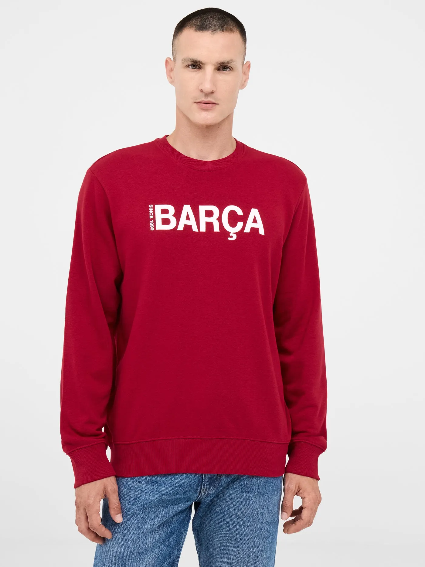 Sweatshirt maroon Bara Since