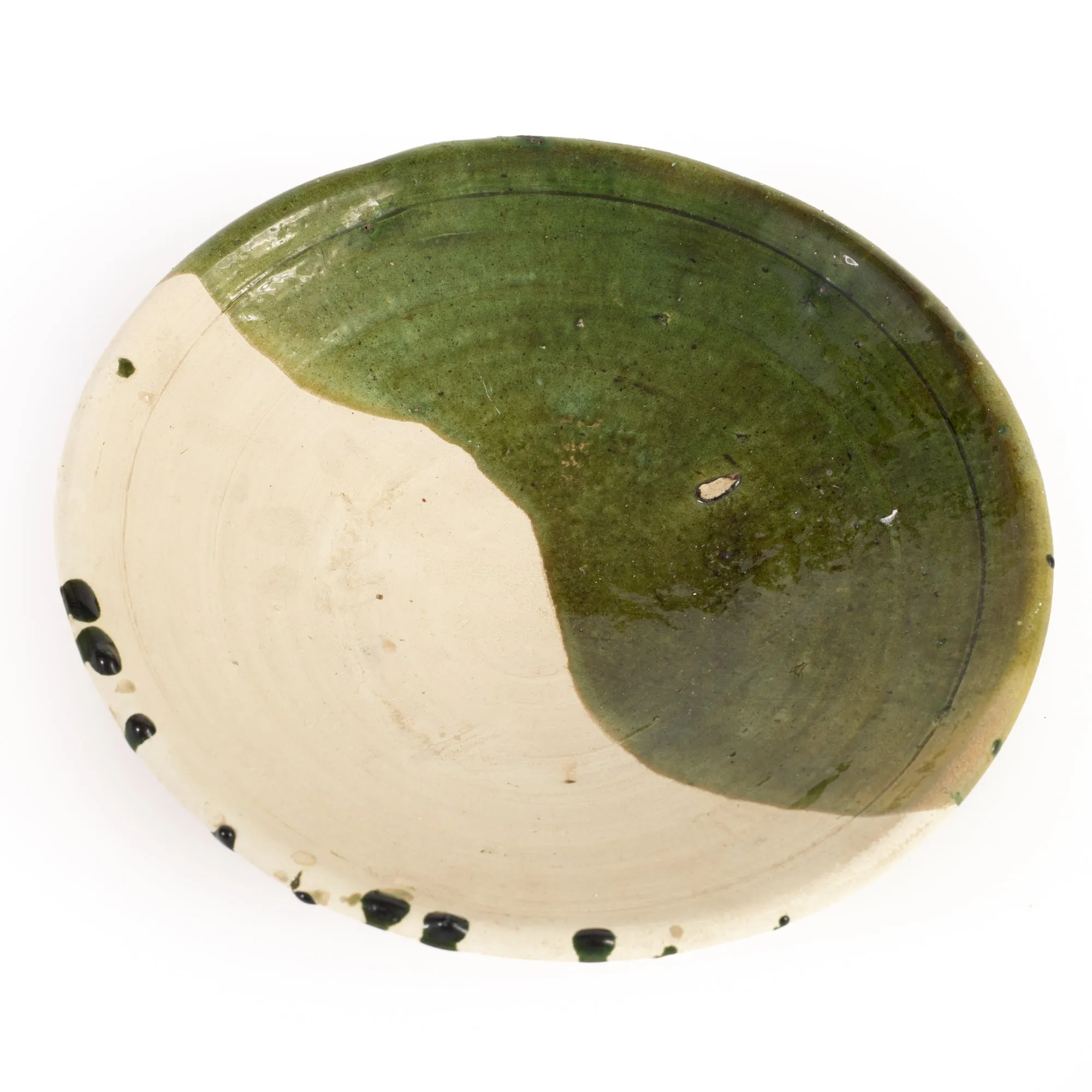 Tamegroute Half Glazed Bowl