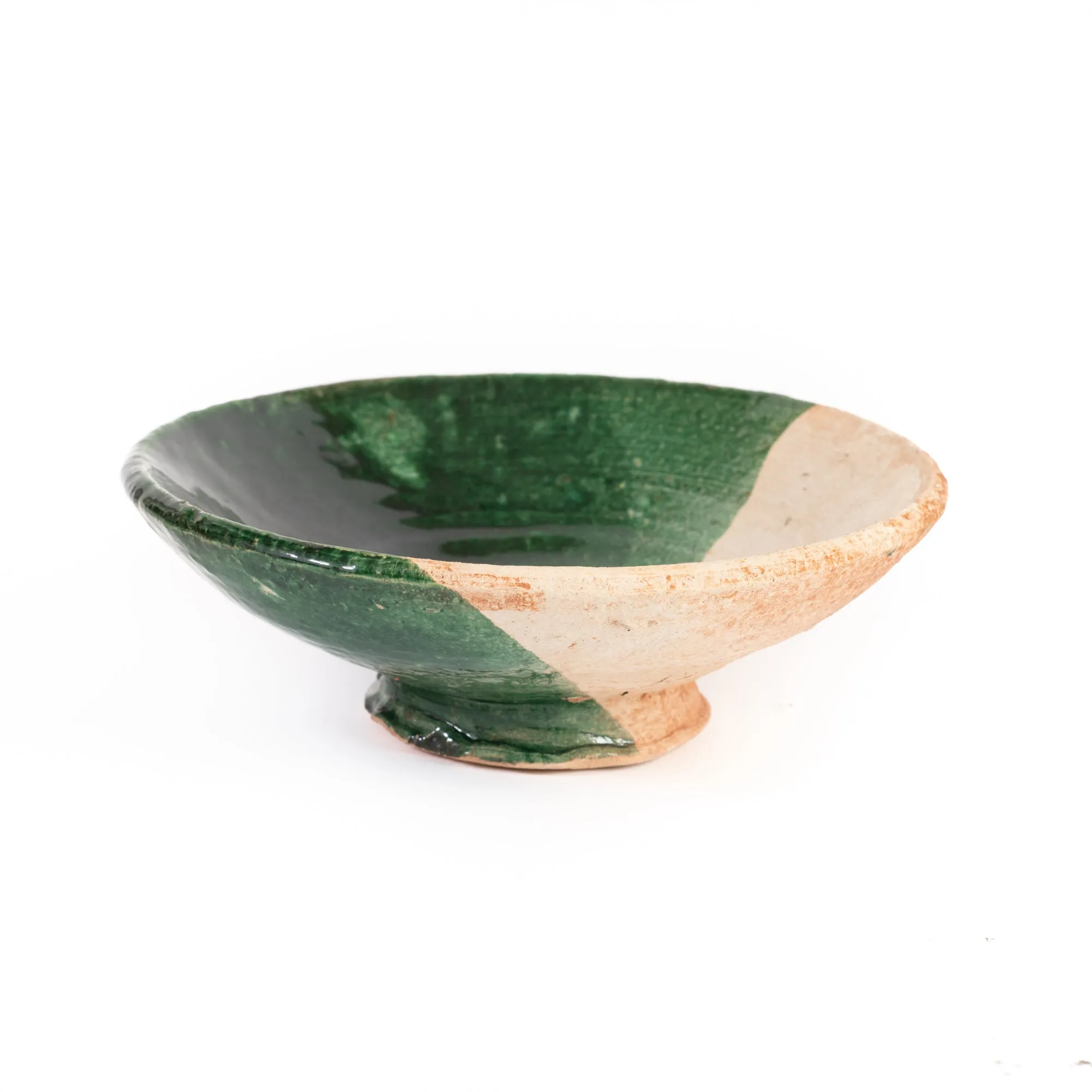 Tamegroute Half Glazed Bowl