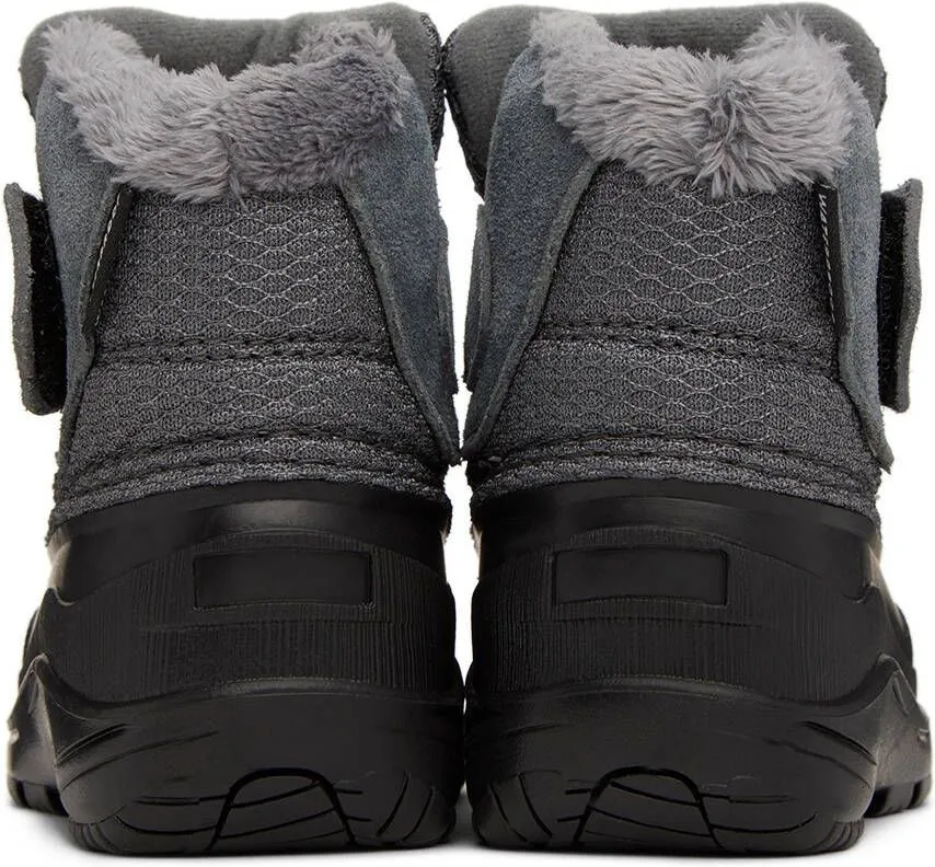 The North Face Kids Baby Gray Alpenglow II Boots