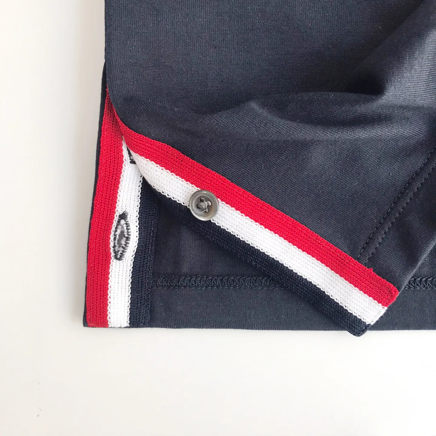 THOM BROWNE  |Cotton Short Sleeves Logo Designers T-Shirts