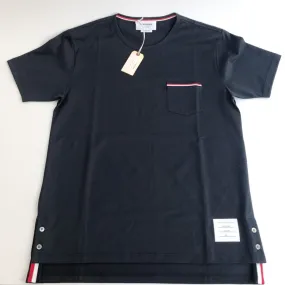 THOM BROWNE  |Cotton Short Sleeves Logo Designers T-Shirts