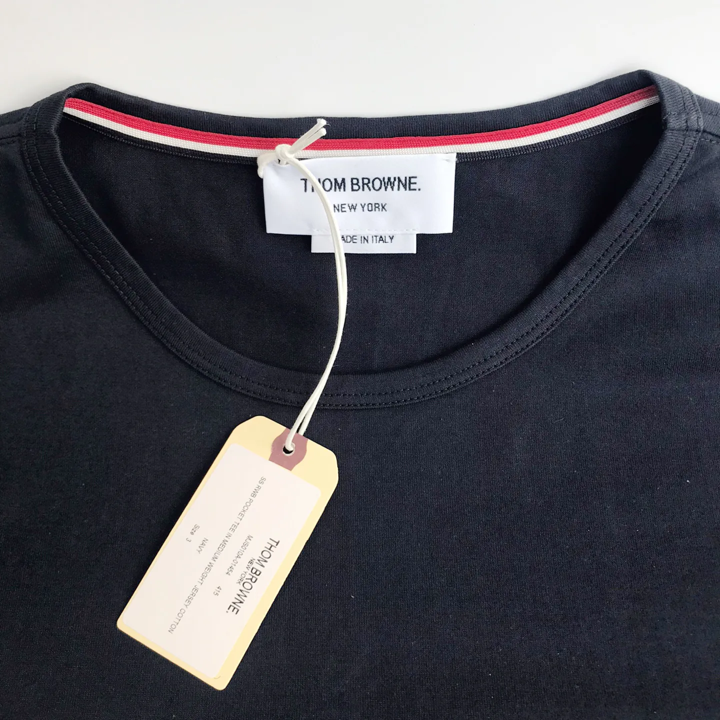 THOM BROWNE  |Cotton Short Sleeves Logo Designers T-Shirts