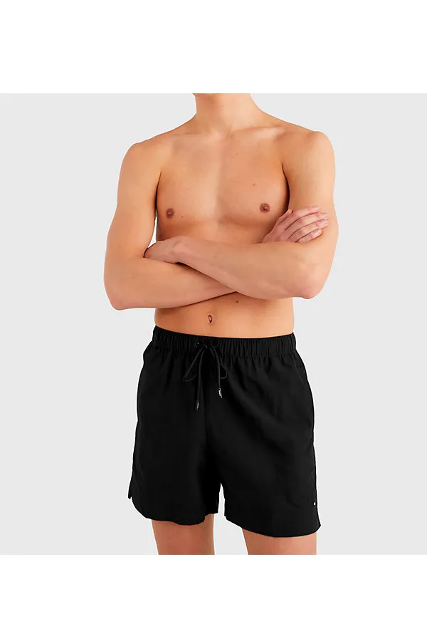 Tommy Hilfiger Swim Shorts Mid-Length Black