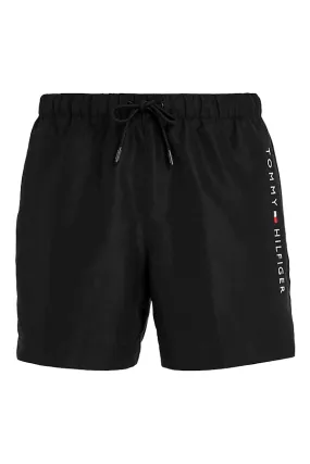 Tommy Hilfiger Swim Shorts Recycled Mid-Length Black