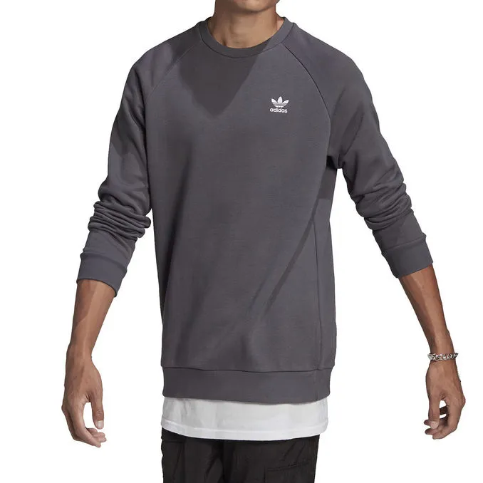  TREFOIL ESSENTIALS CREW NECK SWEATSHIRT Man Grey five