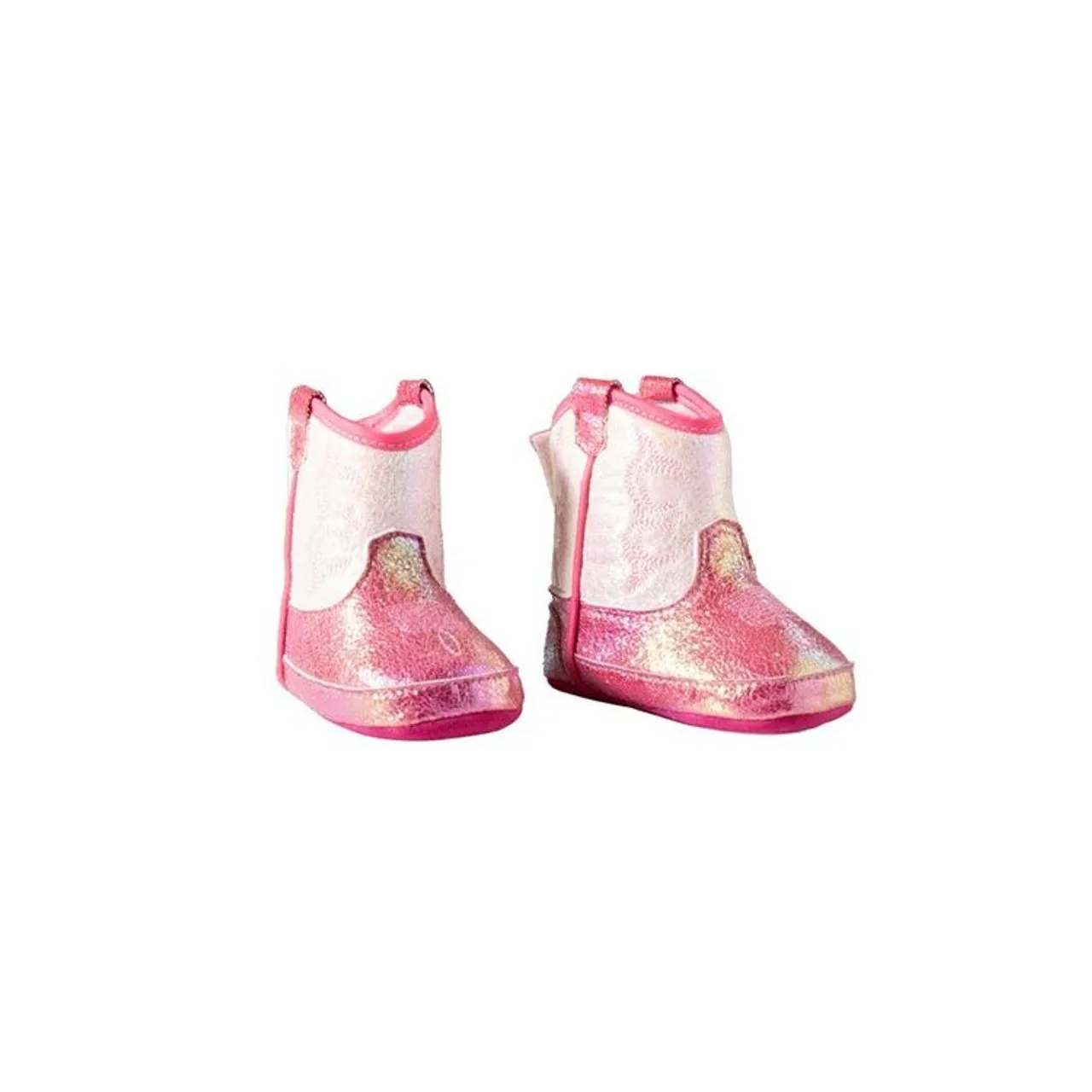 Twister Infant Girl's Baby Bucker Krissy Western Boots - Hot Pink