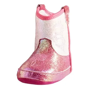 Twister Infant Girl's Baby Bucker Krissy Western Boots - Hot Pink