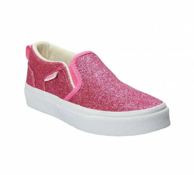 Vans asher slip on kids' skate shoes youth sz 4.5 / uk 3.5 / eur 36 / cm 22.5