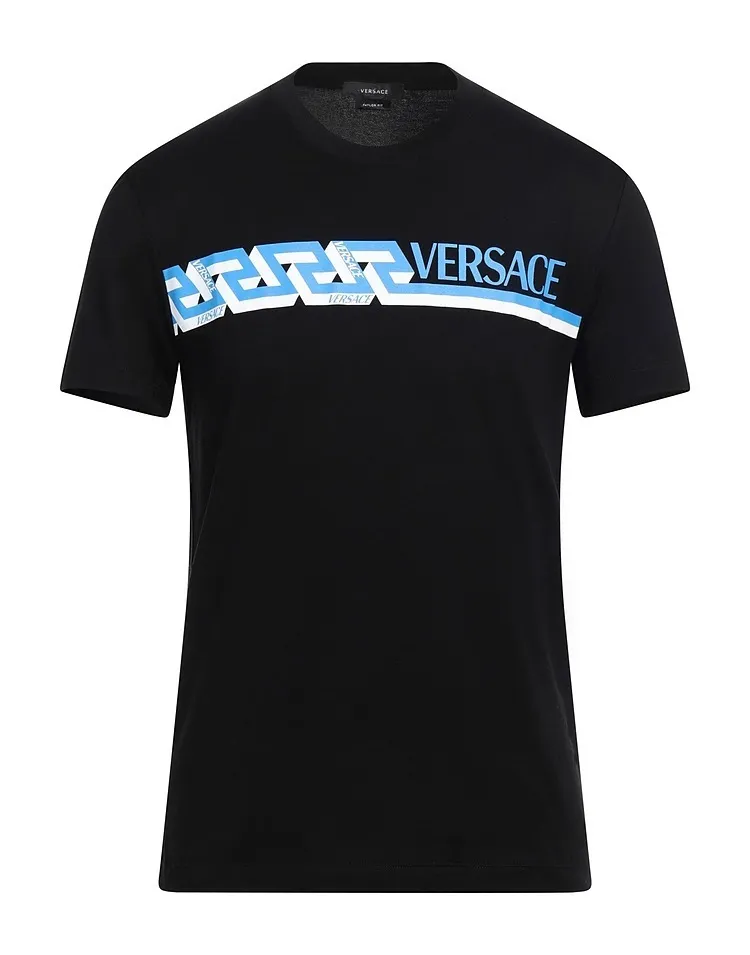 VERSACE  |Short Sleeves Logo Luxury T-Shirts