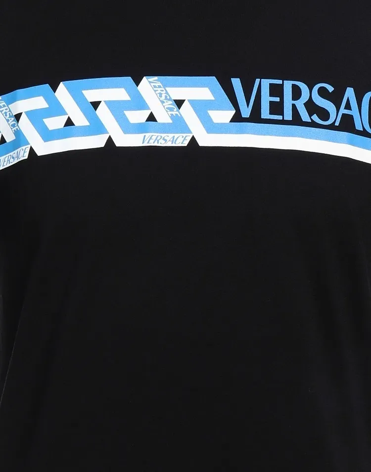 VERSACE  |Short Sleeves Logo Luxury T-Shirts