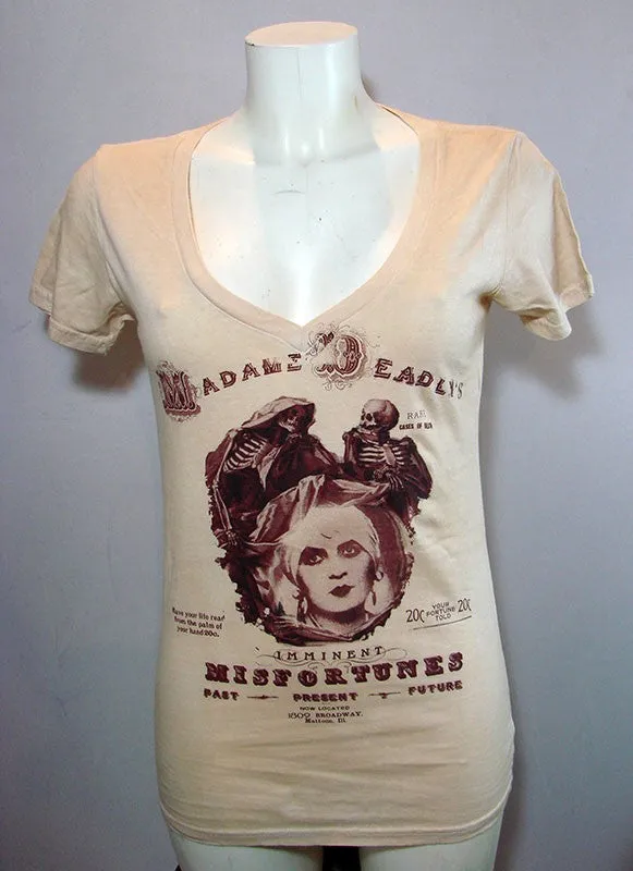 Women's T-Shirt  Madame deadly's V Neck