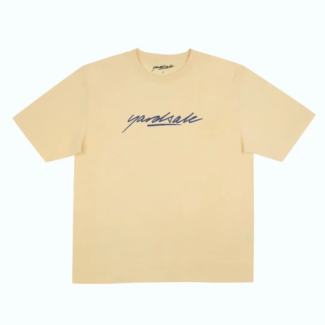 yardsale  |Crew Neck Street Style Cotton Short Sleeves Logo